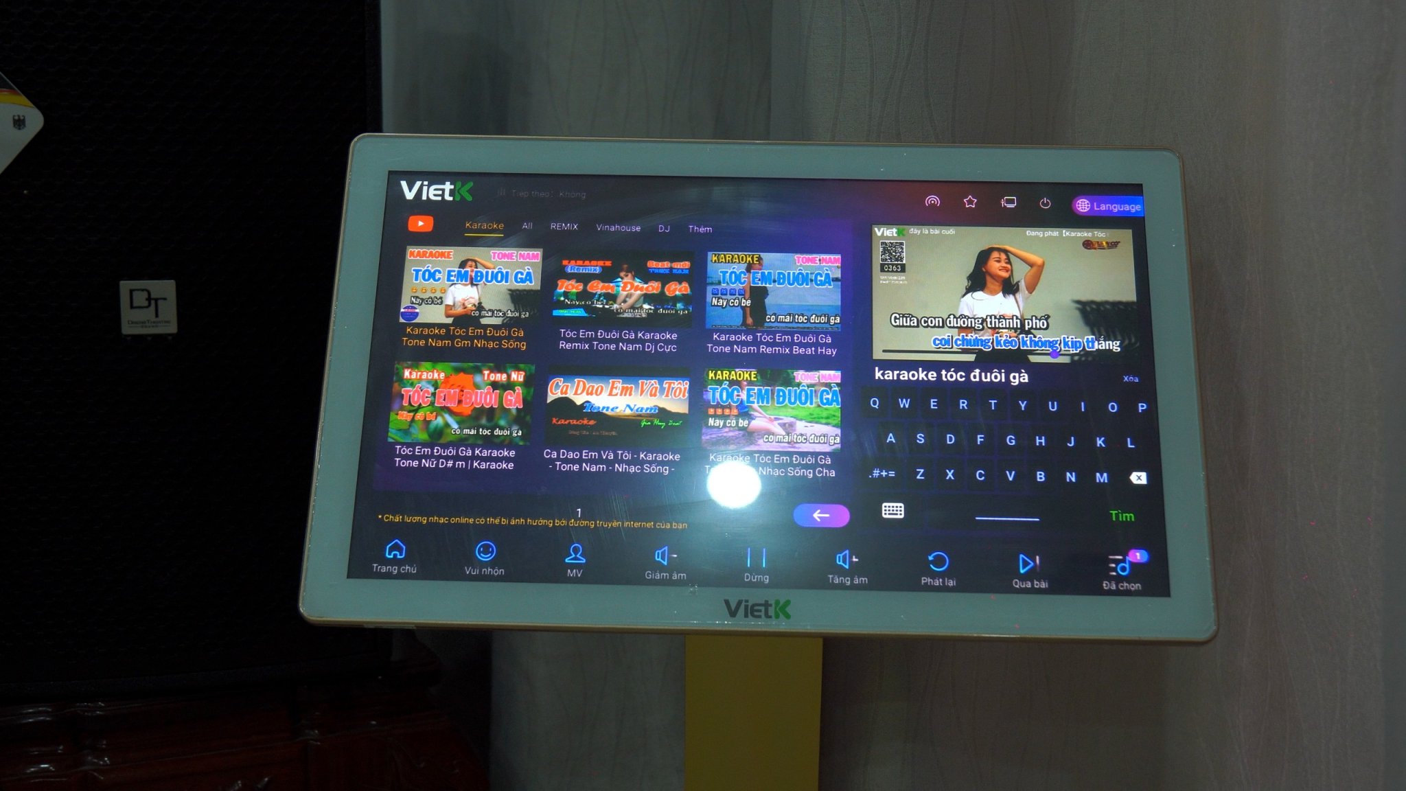 Khách hàng thành long đánh giá về sản phẩm Màn hình cảm ứng VietK 22 inch